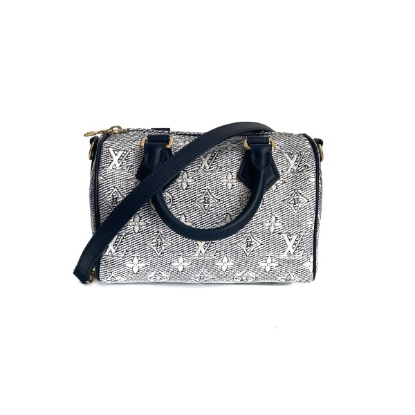 Louis Vuitton Speedy Bandoulière 20 Monogram Illusion Denim